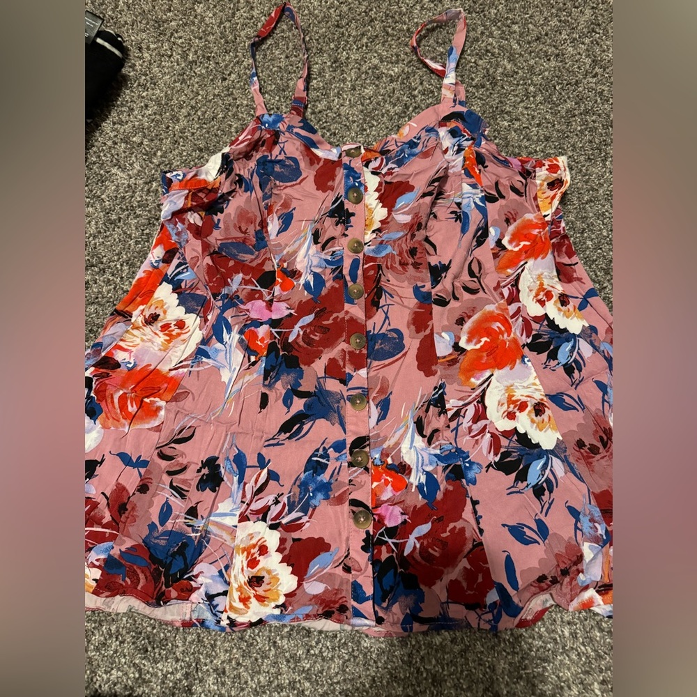 Torrid size 1 fit and flare tank